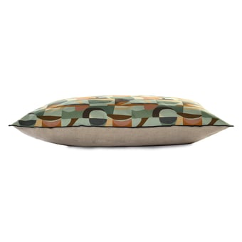 Coussin Fascination Satin Céladon Maison Casamance