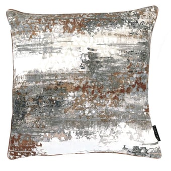 Coussin Abstraction Taupe Maison Casamance