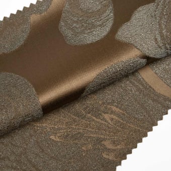 Tissu Acantha Silk Antique Bronze Zoffany