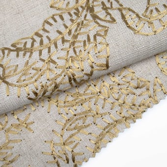 Tissu Gunnersbury Sépia Sanderson
