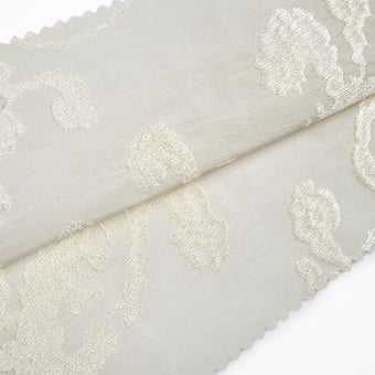 Tessuto Riverside Damask Chalk Sanderson