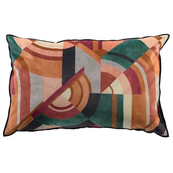 Coussin Convexe Émeraude Maison Casamance