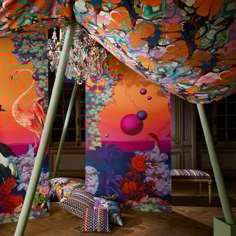Velluto  Kaoscope Soft Tangerine Christian Lacroix
