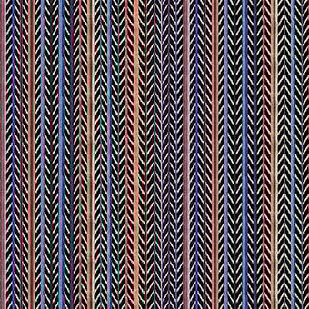 Velluto Jaipur Stripe Azur Christian Lacroix