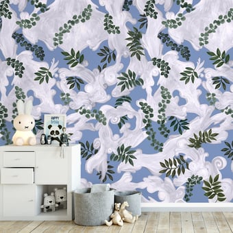 Papel pintado mural panorámico Empuria Ciel Christian Lacroix