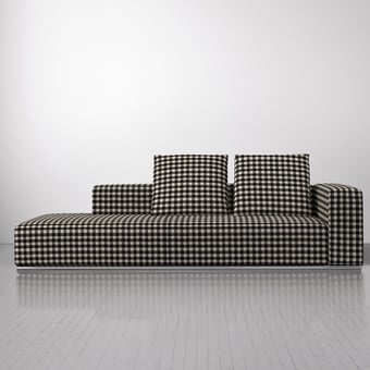 Tessuto Horsehair Check Bone Maharam