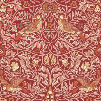 Tapete Bird Bough’s Green Morris and Co