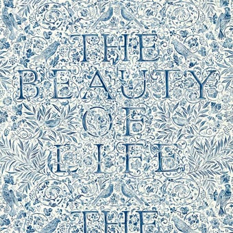 Tapete The Beauty of Life Indigo Morris and Co