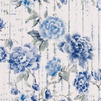 Kyoto Flower Wallpaper Birch Designers Guild