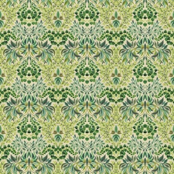 Karakusa Fabric Emerald Designers Guild
