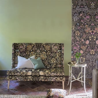 Ikebana Velvet Graphite Designers Guild