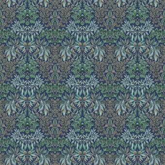 Karakusa Velvet Midnight Designers Guild