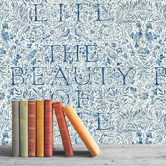 Tapete The Beauty of Life Indigo Morris and Co