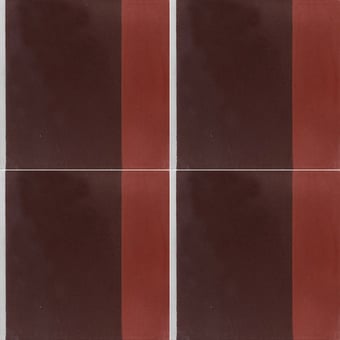 Piastrella di cemento Stripe Canvas Bark Marrakech Design