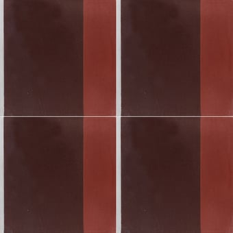 Piastrella di cemento Stripe Canvas Bark Marrakech Design