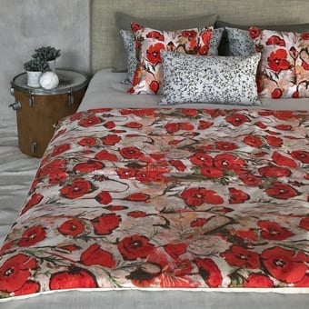 Tessuto Love Rouge Lalie Design