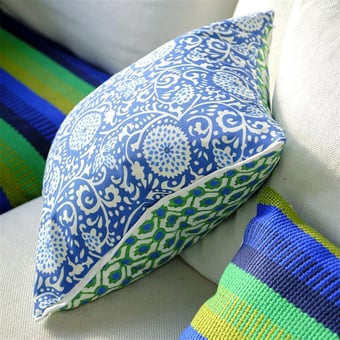Coussin Shaqui Outdoor Prussian Designers Guild