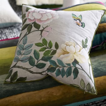 Coussin Porcelaine de Chine Cameo Designers Guild