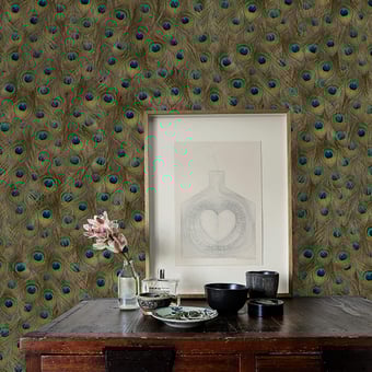 Tapete Peafowl Original Coordonné