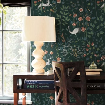 Carta da parati Aspen Dark green York Wallcoverings