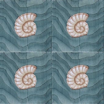 Baldosa Thalassa Decoro 4 Avana Giovanni De Maio