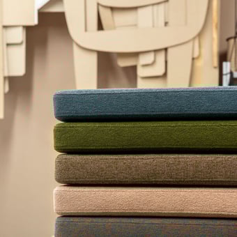Auckland Fabric Bleu marine Vescom