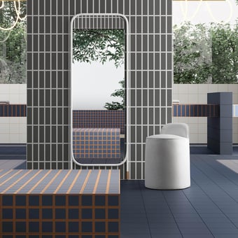 Gres porcelánico Oltre 3 Bianco Nero Quintessenza Ceramiche