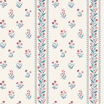 Papel pintado Petite Dapuri Rose Nina Campbell