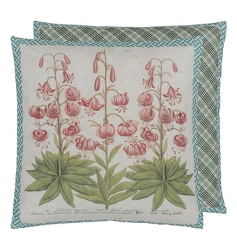 Coussin Crown Lily Canvas John Derian