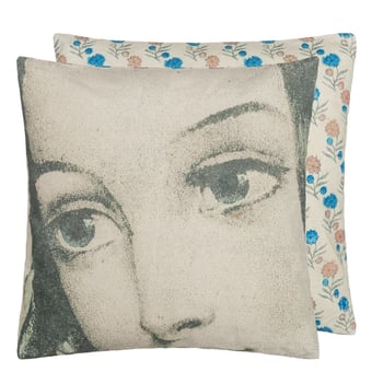 Coussin Ellen's Eyes Parchment John Derian
