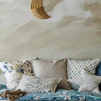 Papel pintado mural panorámico Air Golden Light Harlequin