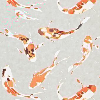 Papel pintado Koi Paprika Harlequin