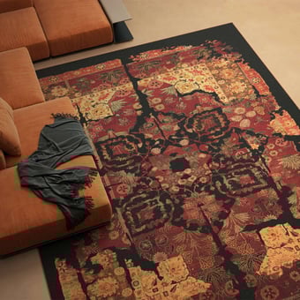 Babele Rug Orange Yo2