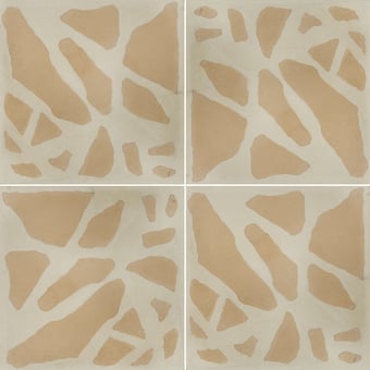 Piastrella di cemento Core Bark Charcoal Marrakech Design