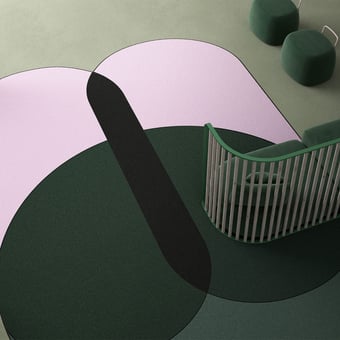 Tapis Imagine 1 Rose Yo2