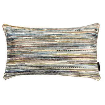 Coussin Sawubona Marine ambre Maison Casamance