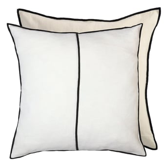 Linen Cushion Blanc pétale Maison Casamance