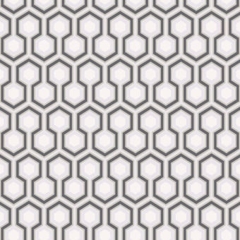Hicks' Hexagon Wallpaper Gris Cole and Son