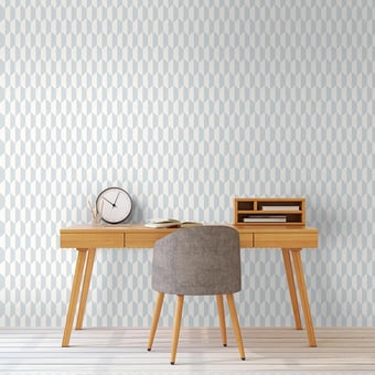 Tapete Petite Tile Powder blue Cole and Son