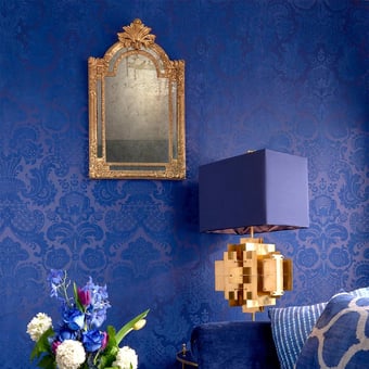 Papel pintado Petrouchka Hyacinth Bleu Cole and Son