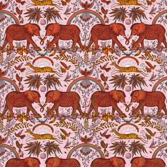 Tissu Zambezi Blush Clarke and Clarke