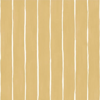 Marquee Stripe Wallpaper Ochre Cole and Son