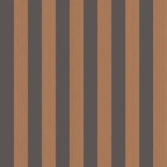 Regatta Stripe Wallpaper Spice & Black Cole and Son