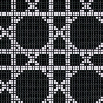 Mosaico Vienna Nero Bisazza