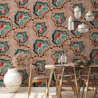 Rose Naissance Original Wallpaper Original Papier français 