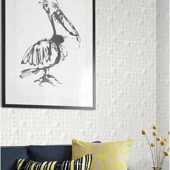 Papier peint Pyramids Dune York Wallcoverings