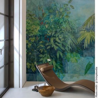Papel pintado mural panorámico Exploration 150x330 cm - 3 tiras - Parte A Isidore Leroy