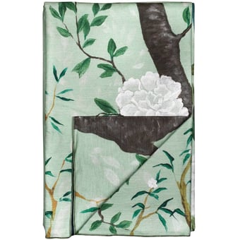 Couvre-lit Edo Tapestry Mint Coordonné