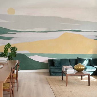 Papel pintado mural panorámico Lainoa Otono Coordonné