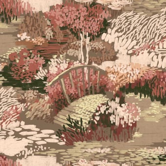 Papel pintado Puente Coral Coordonné